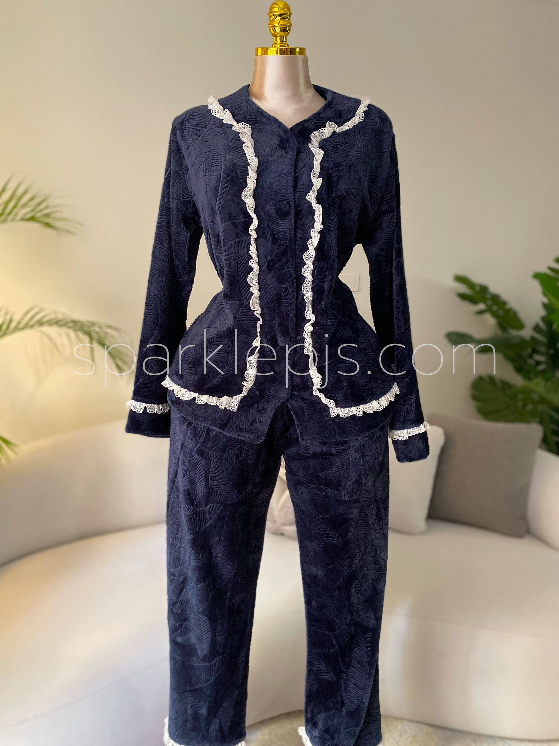 Opulent Ruffle Pajamas