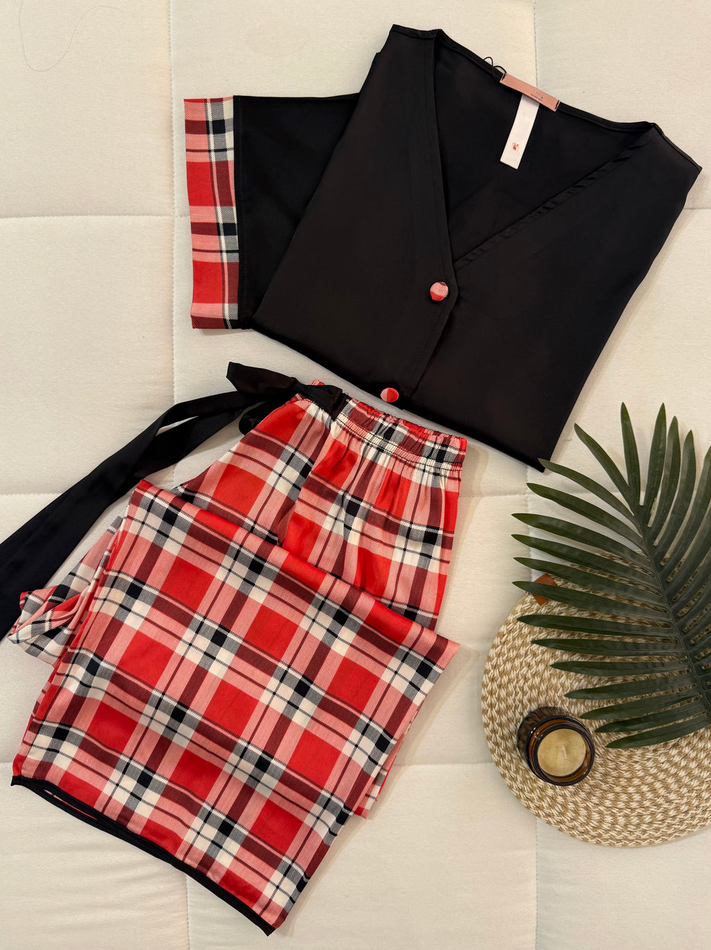 Plaid charm Bermuda