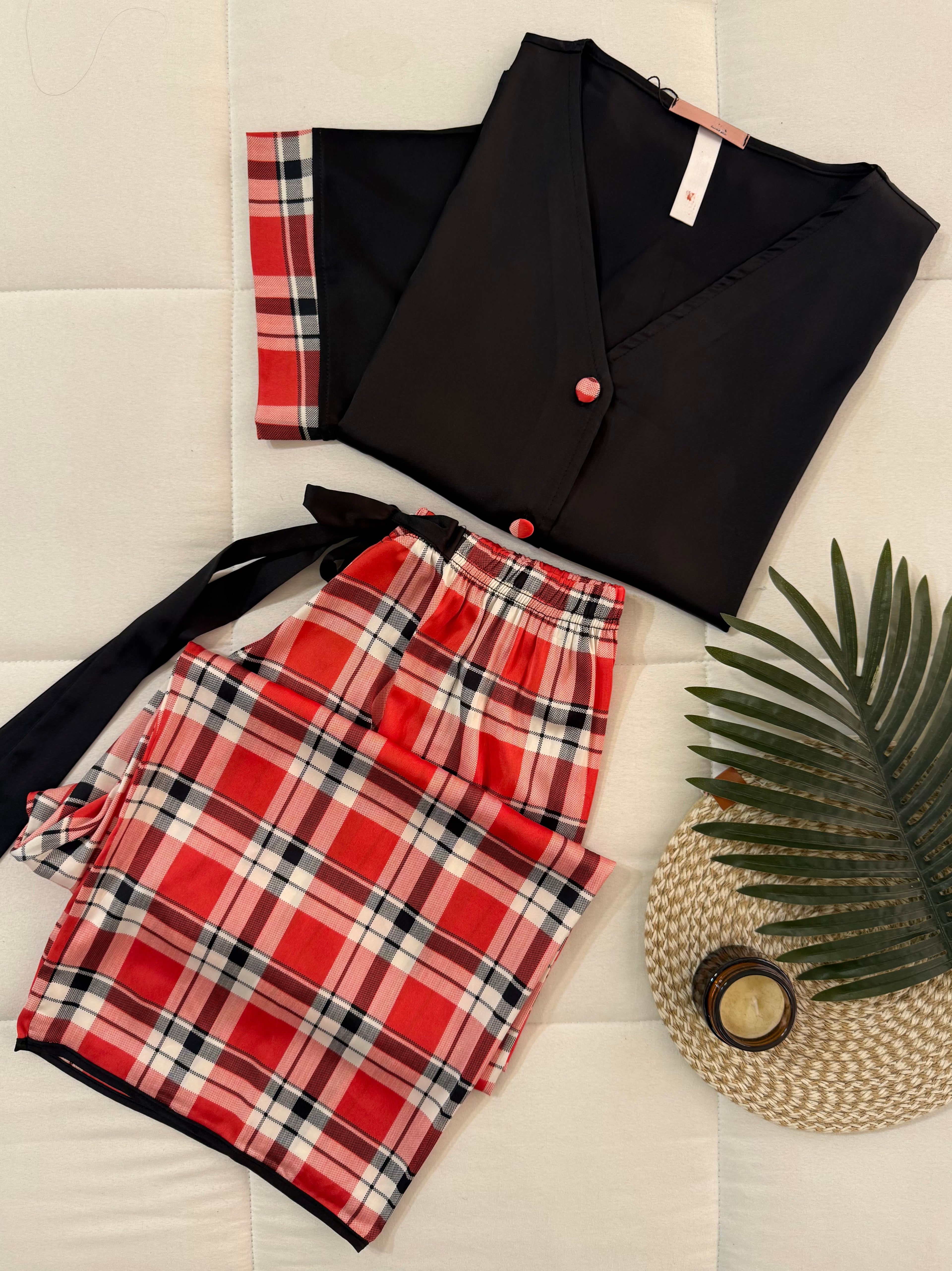 Plaid charm Bermuda