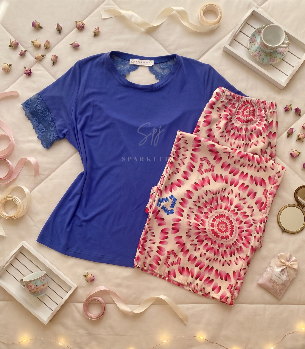 Blue Lace Dream Pajama