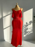 Elegant Side-Shoulder Nightdress