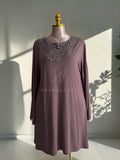 Cozy Chic Short Nightdress (Long-sleeves)