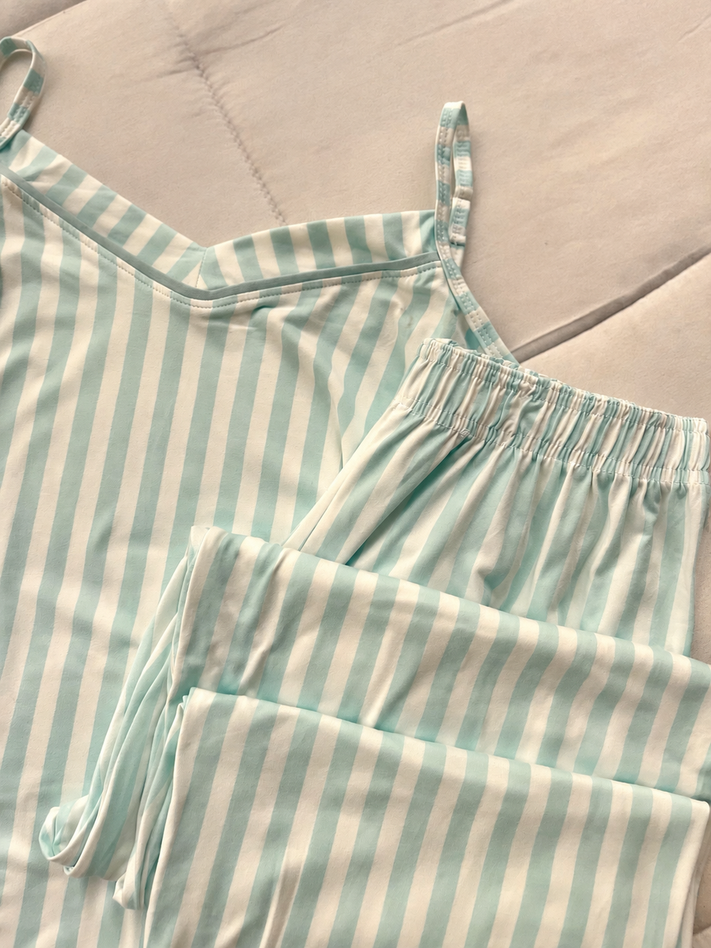 Soft Stripe Pajama Set