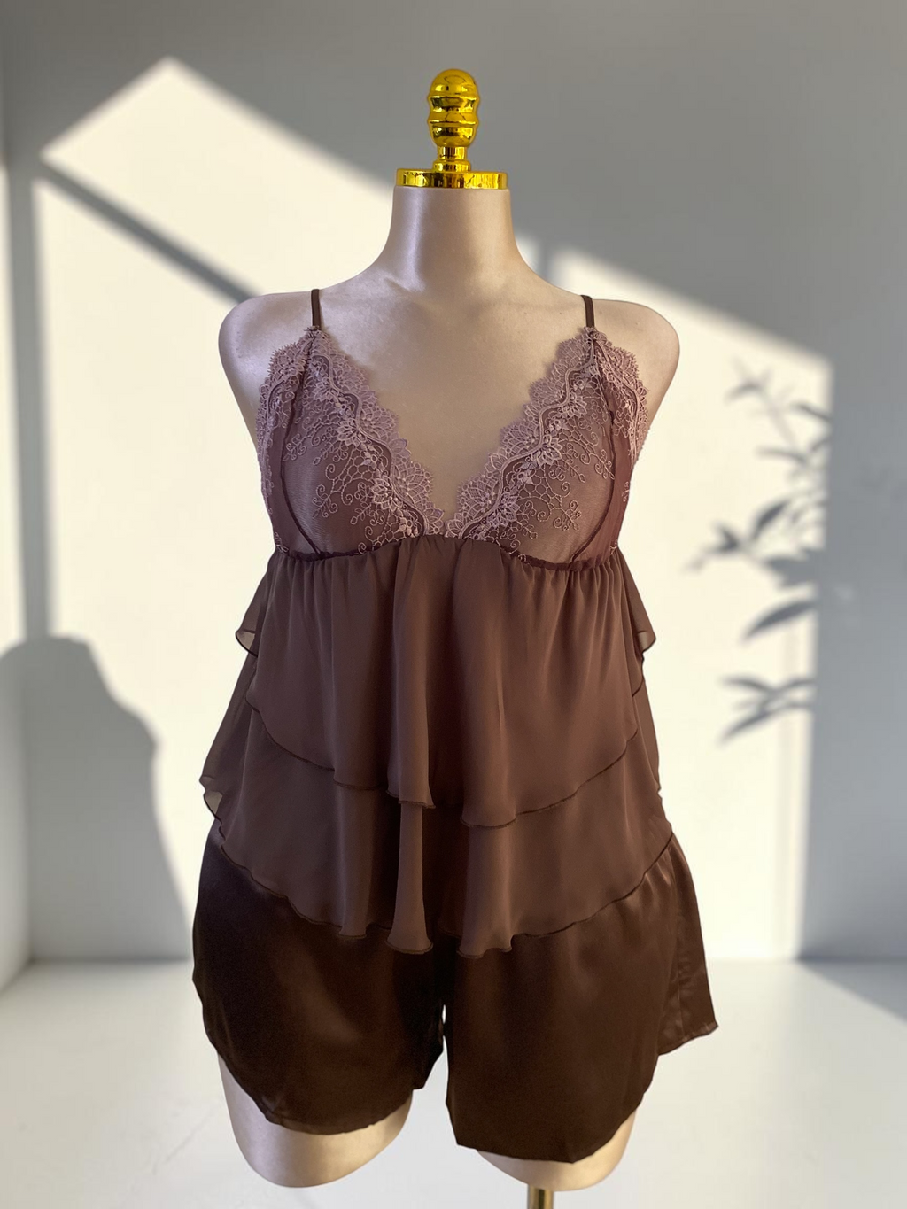 Amour Lace Pajama Set