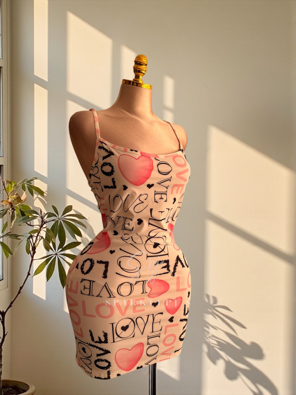 Pink Love Mini Dress