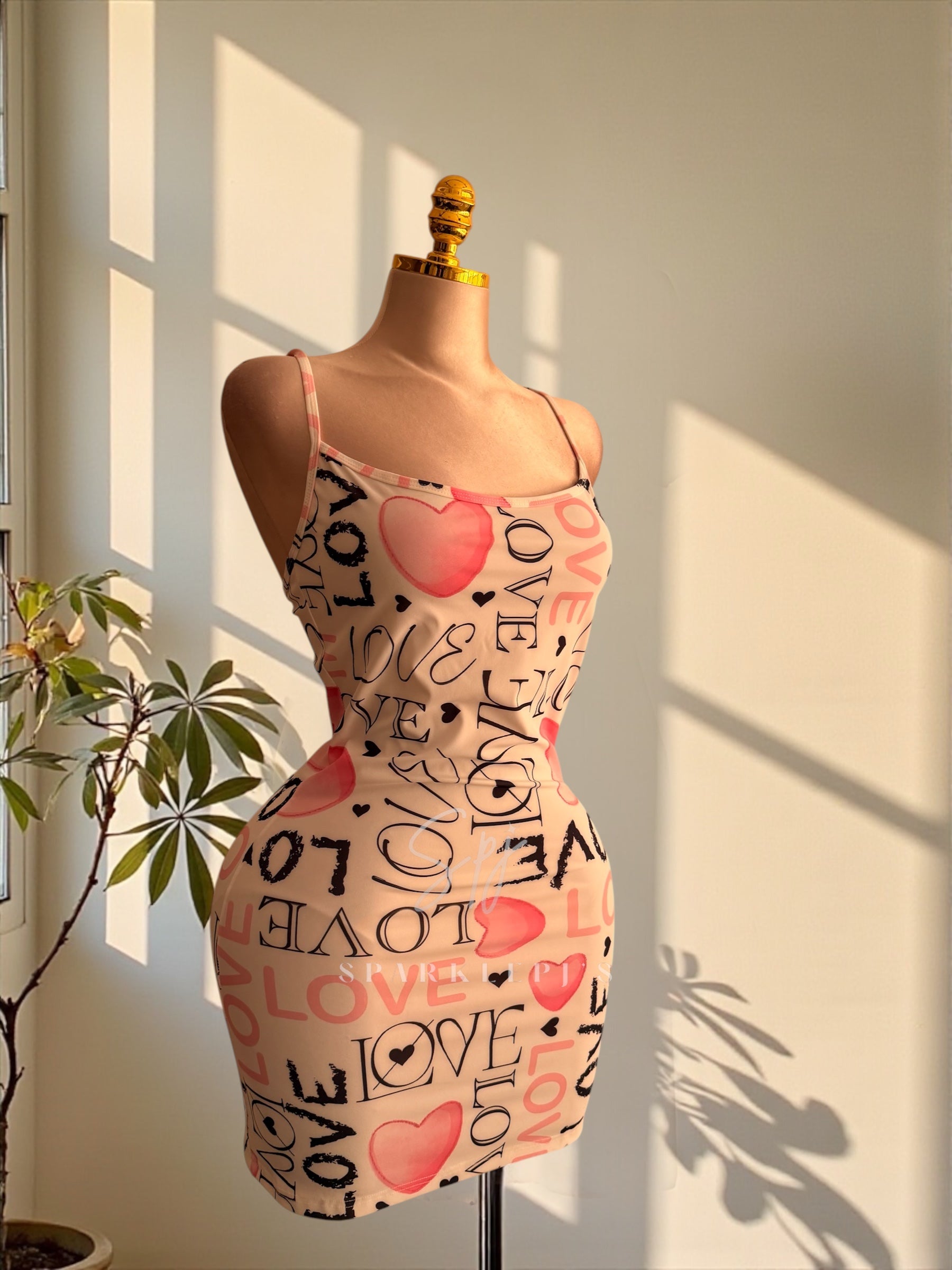Pink Love Mini Dress