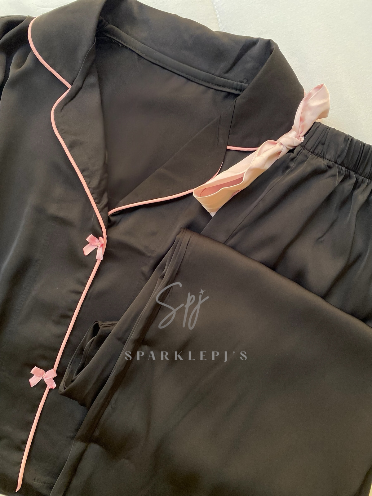 Satin Elegance Pajama Set