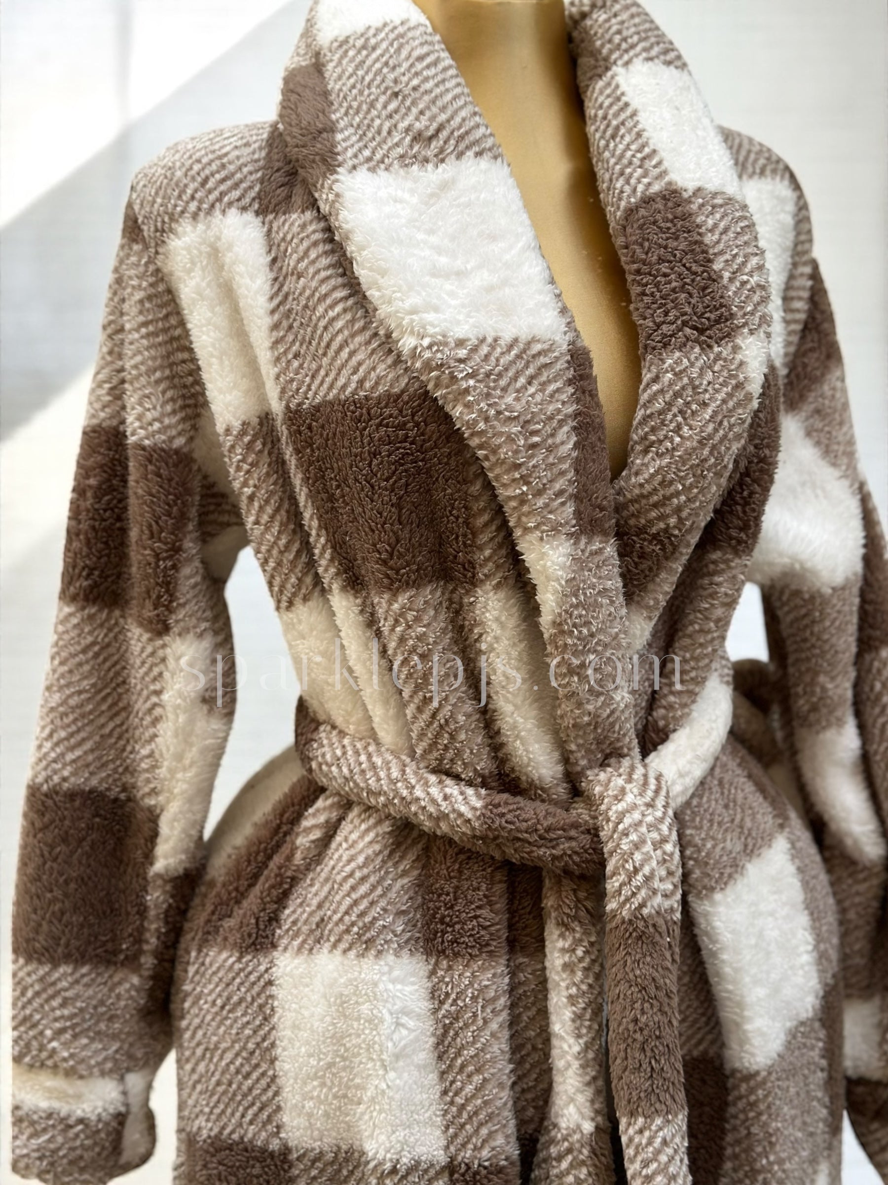 Cozy Check Dream Robe