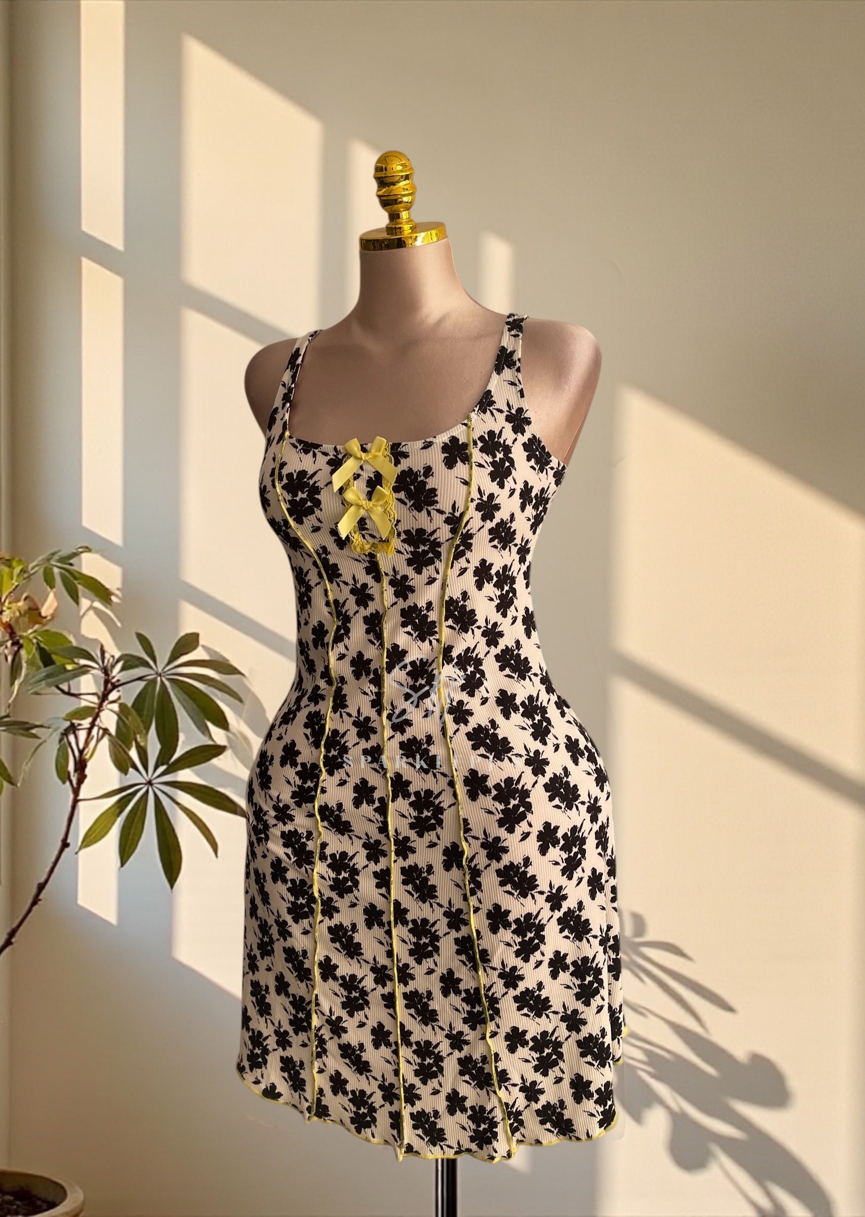Midnight Bloom Nightdress