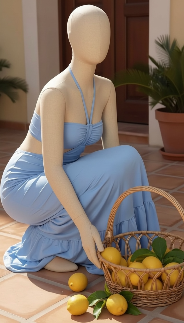 Open Back Lounge Maxi Dress