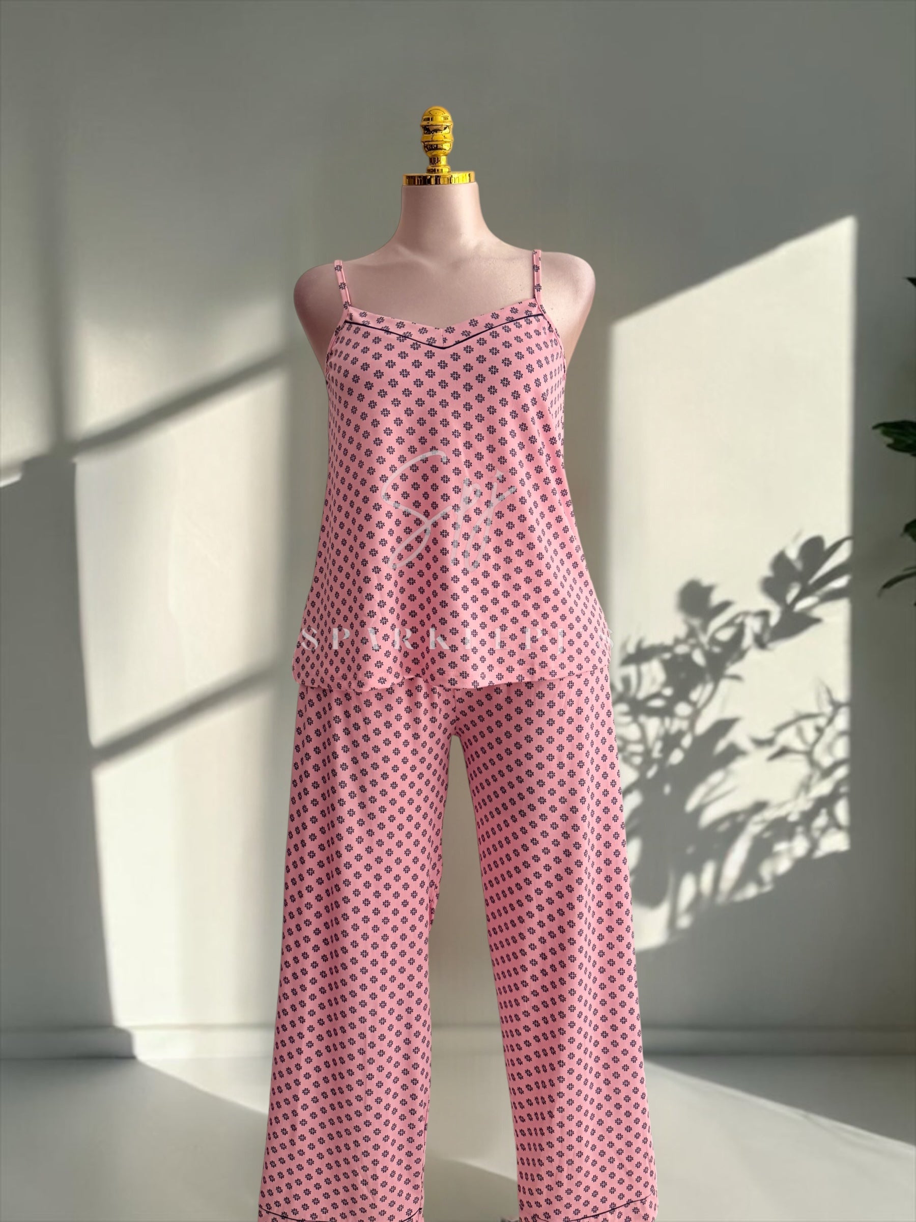 Comfortable Sleep Set with Long Pants