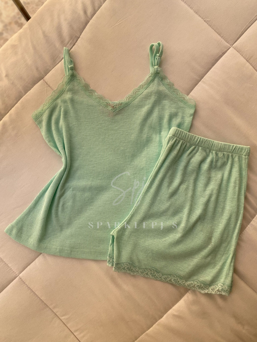 Cozy Ribbed Shorts Pajama