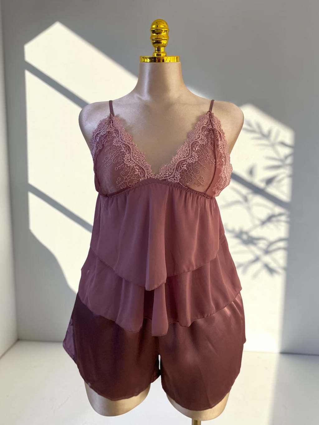 Amour Lace Pajama Set