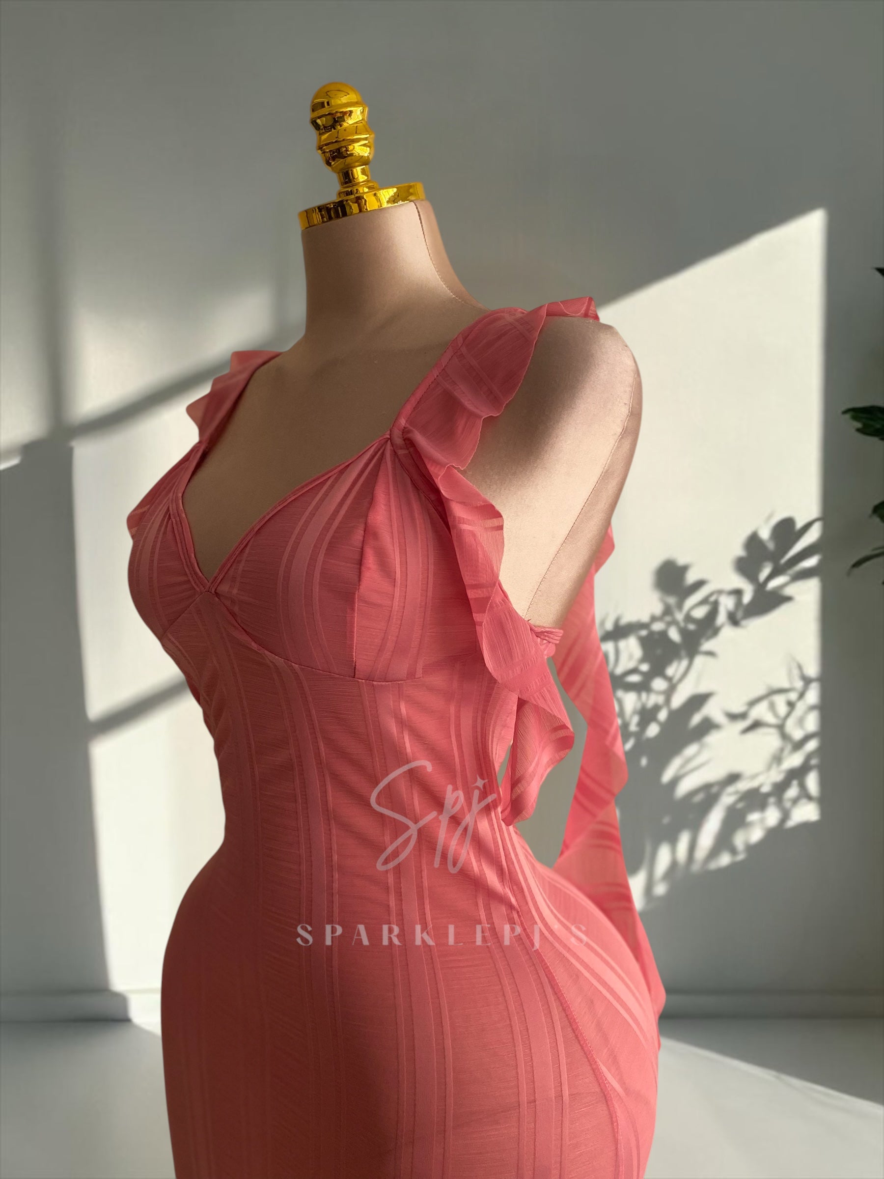 Dreamy Ruffle Slip dress