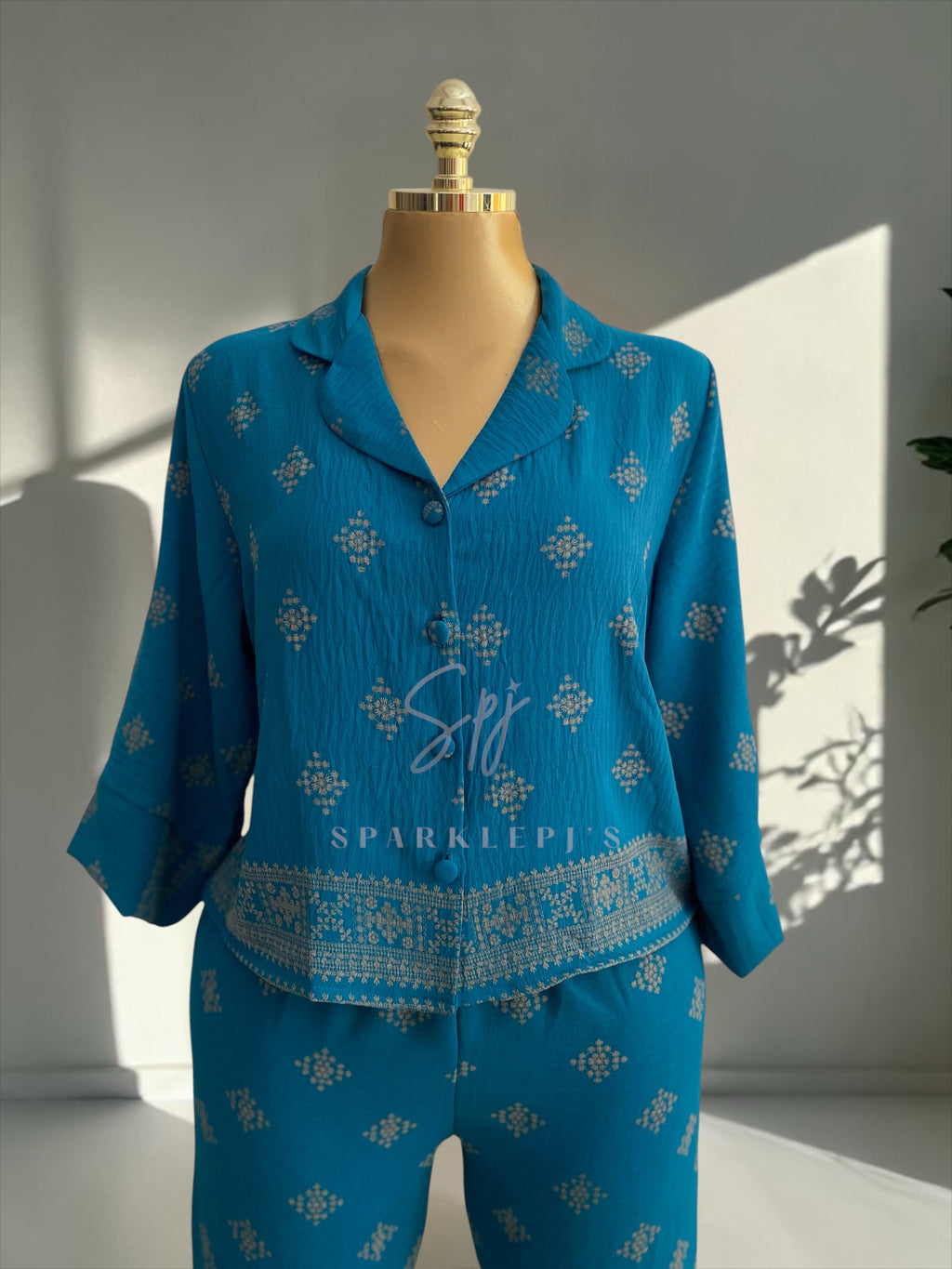Soft Touch Button Pajama