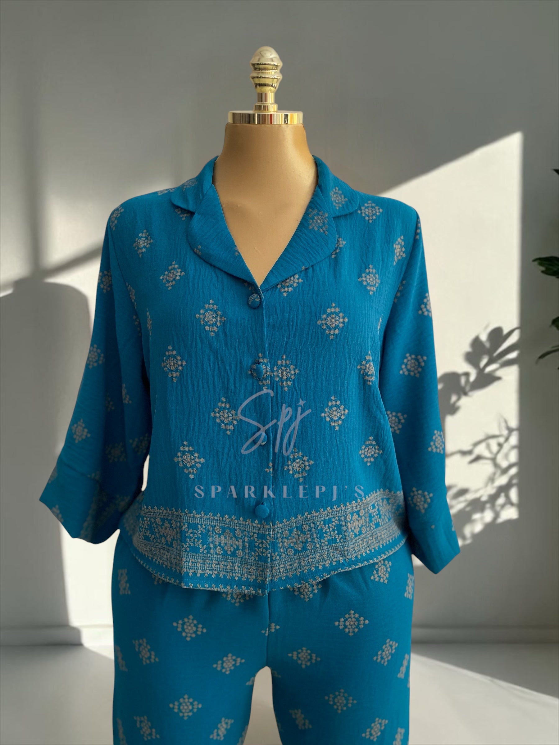 Soft Touch Button Pajama