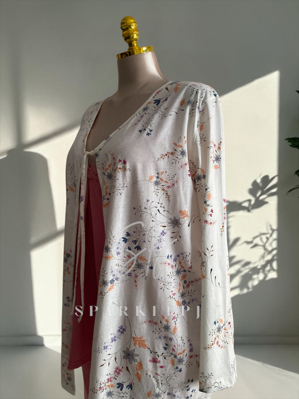 Maternity Nursing 3-Piece Pajama Set