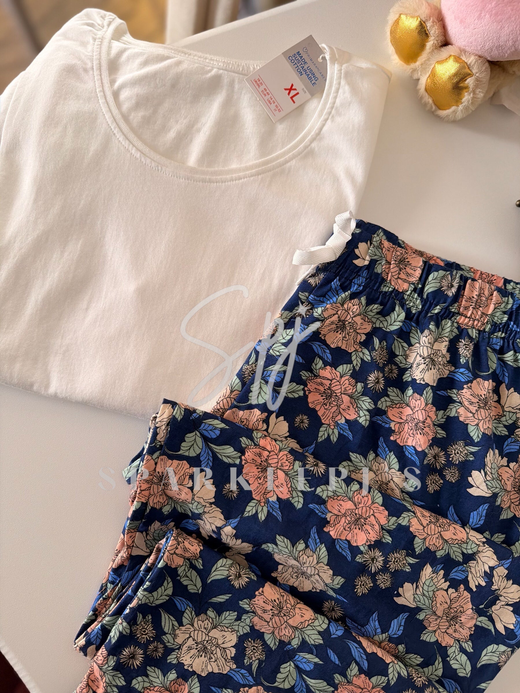 Primark - Floral Pajamas