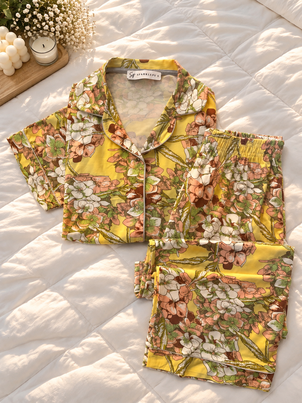Rosalie Floral Pajama Set