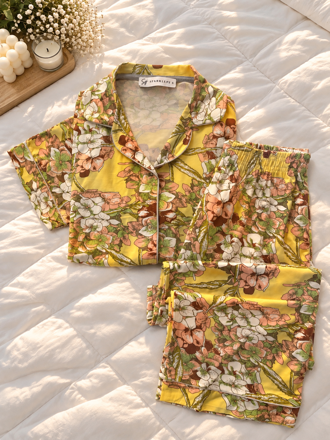 Rosalie Floral Pajama Set