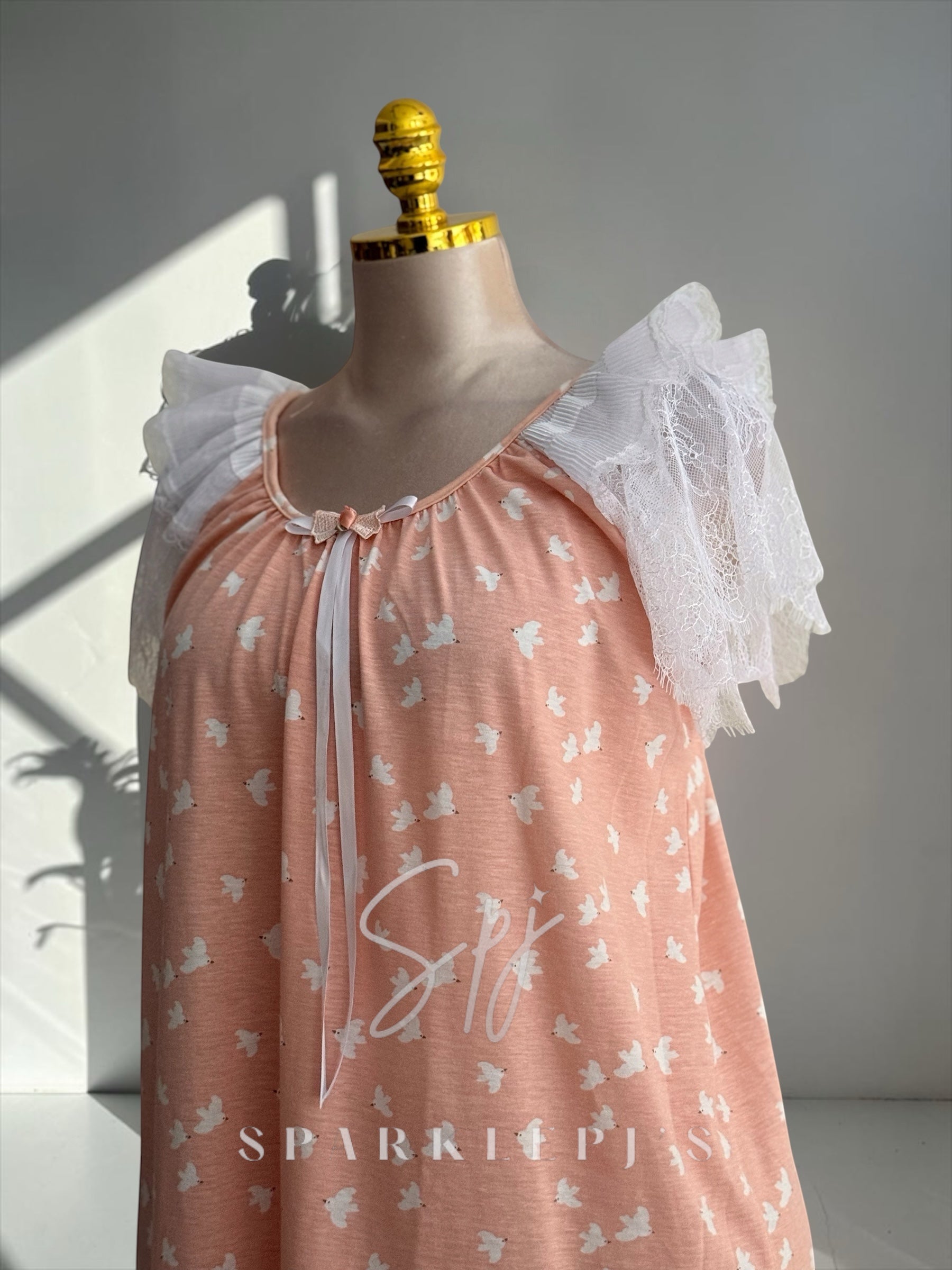 Soft Peach Comfort Nightdress