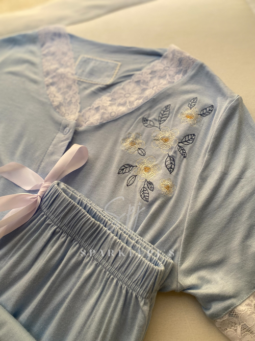 Bloom Lace Pajama Set
