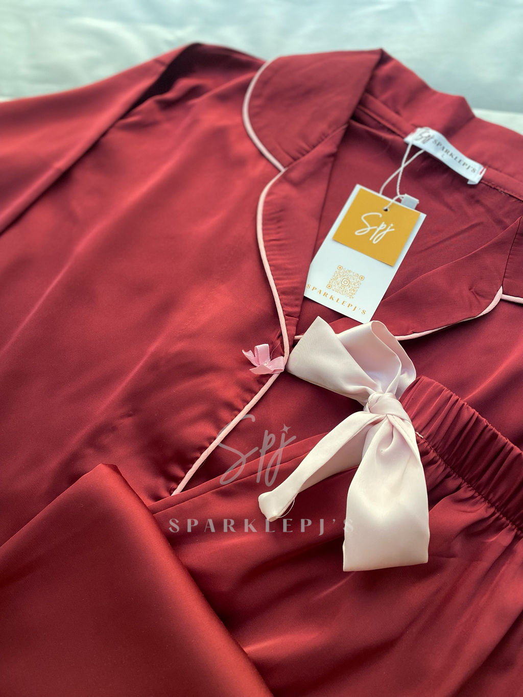 Satin Elegance Pajama Set