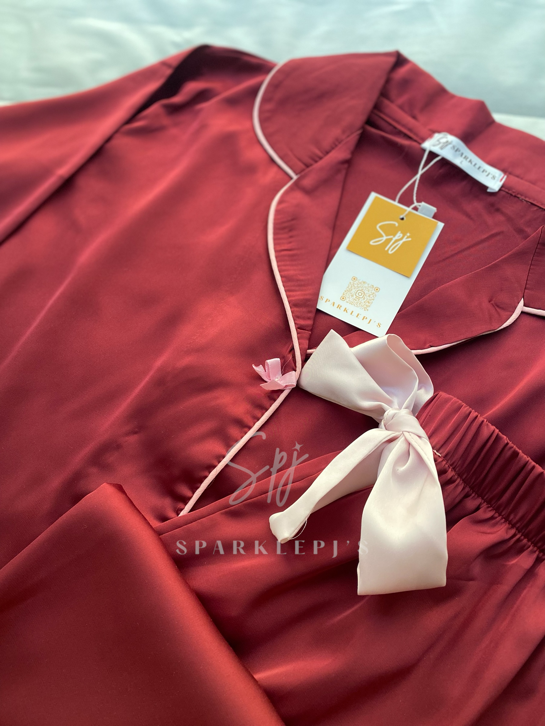 Satin Elegance Pajama Set