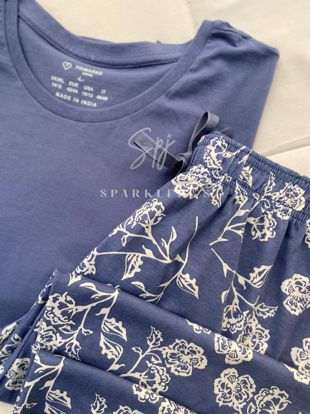 Primark - Floral Long Sleeve Pajama Set