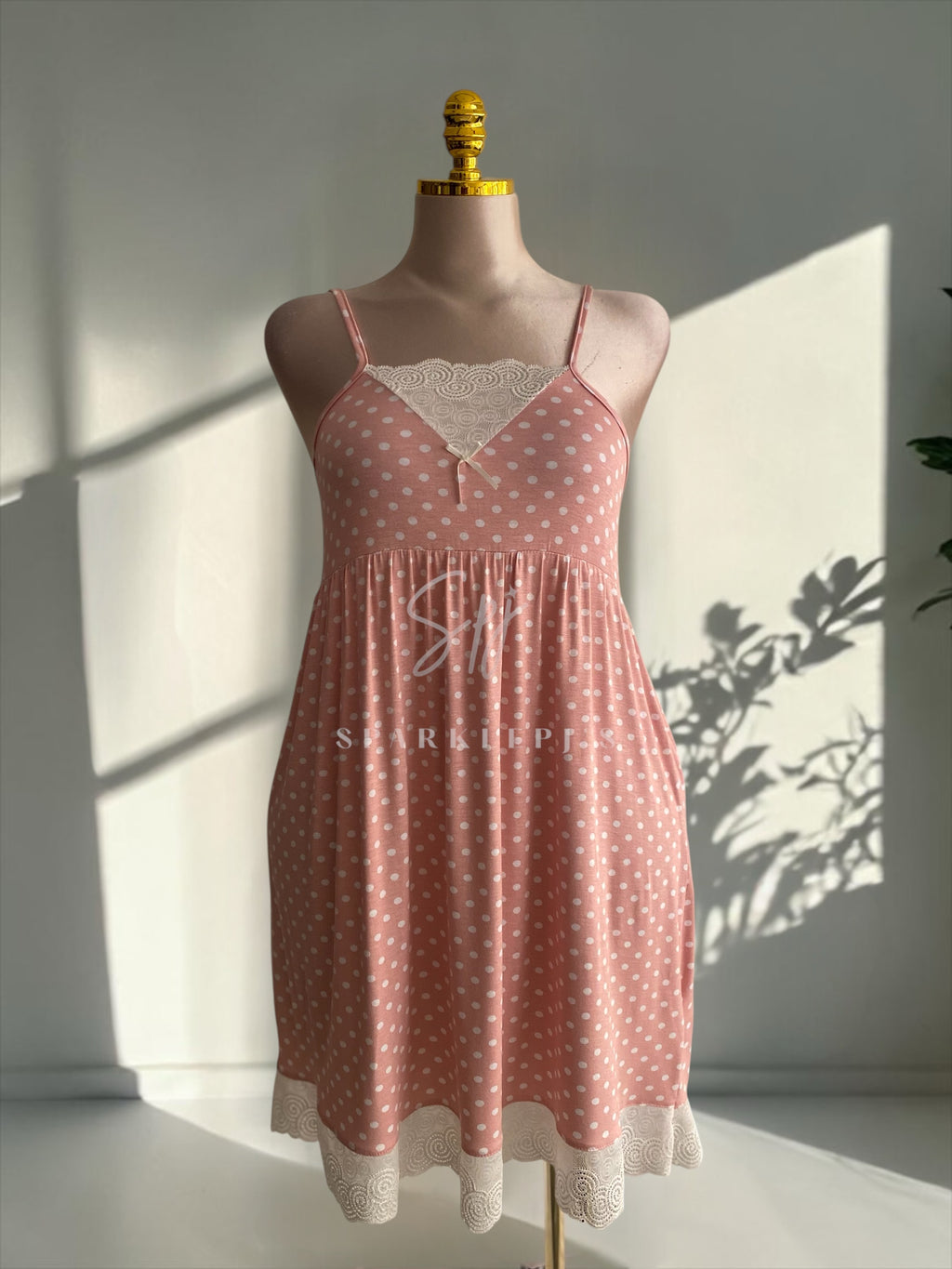 Polka Charm Nightdress