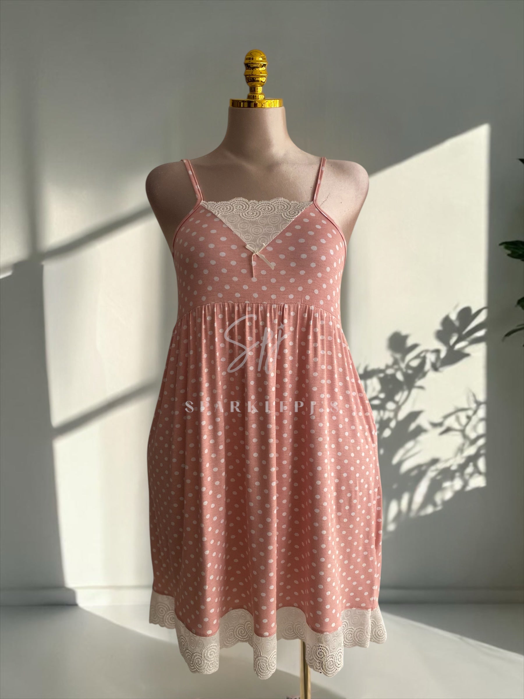 Polka Charm Nightdress