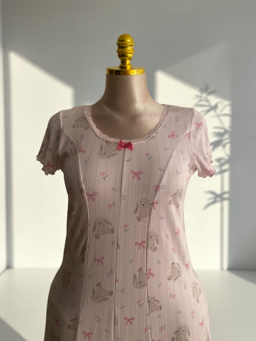 Bunny Bow Nightshirt