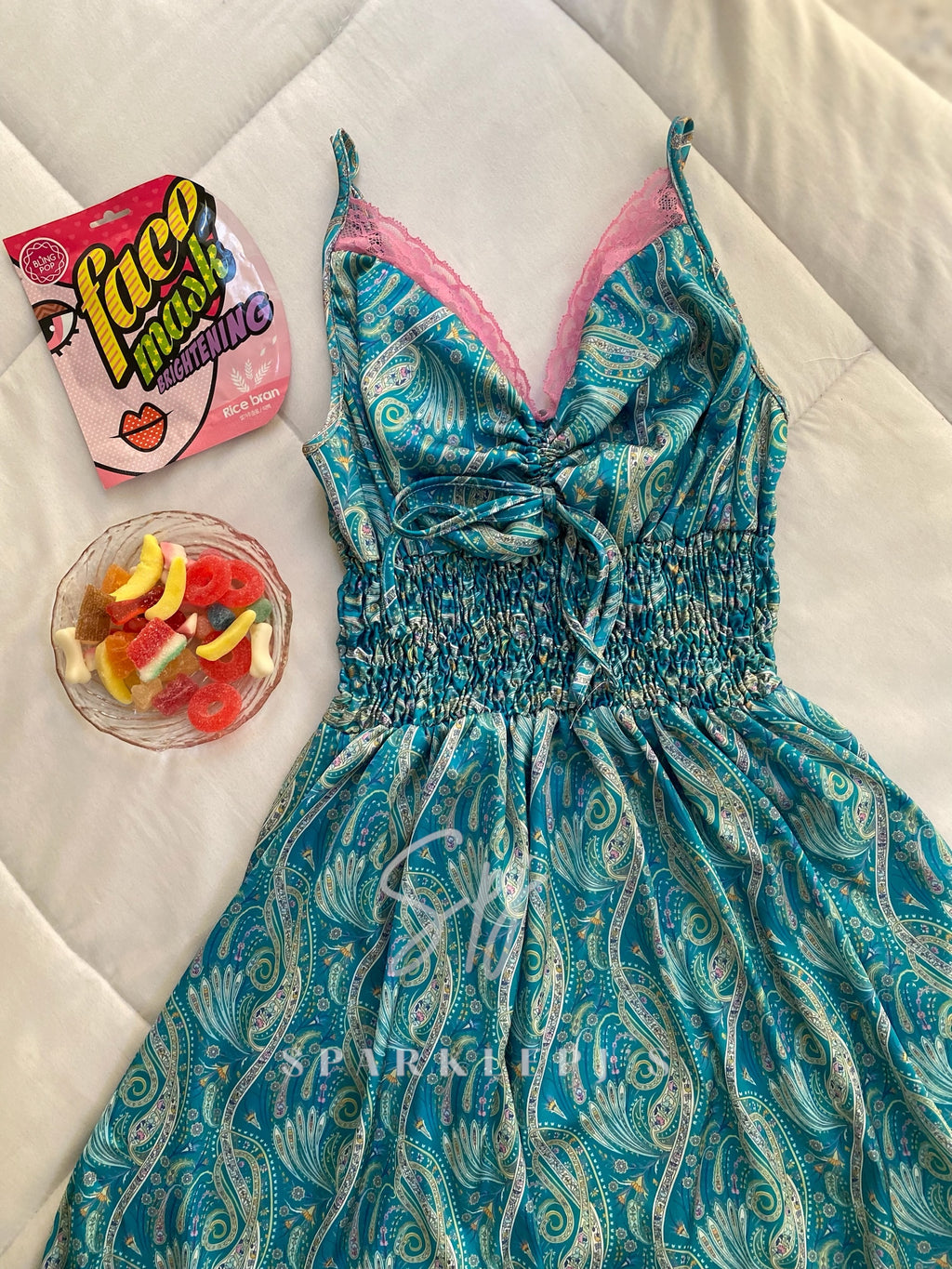 Paisley Dream Short Nightshirt