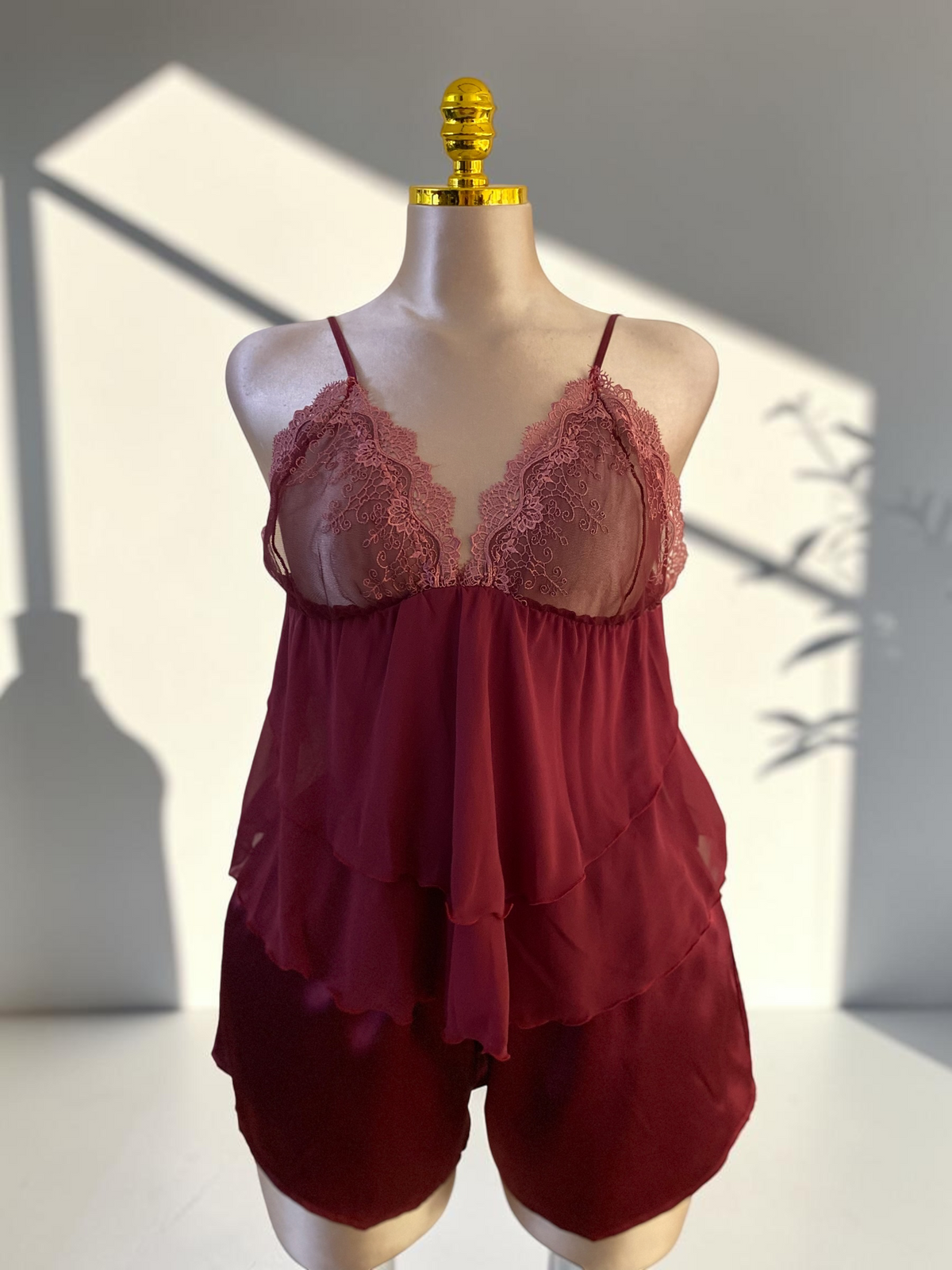 Amour Lace Pajama Set