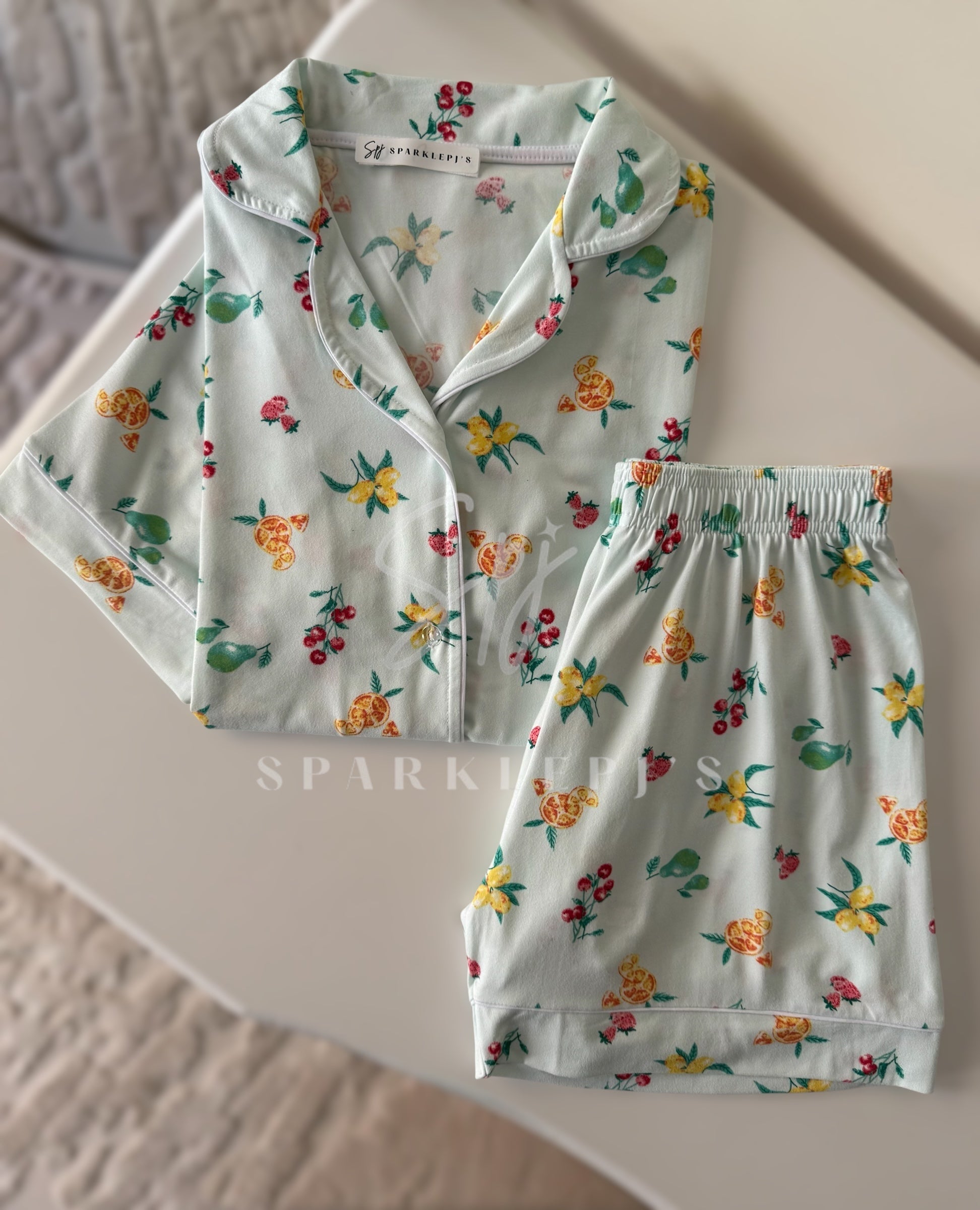 Fruity Dreams Short Set (Short-Sleeve)