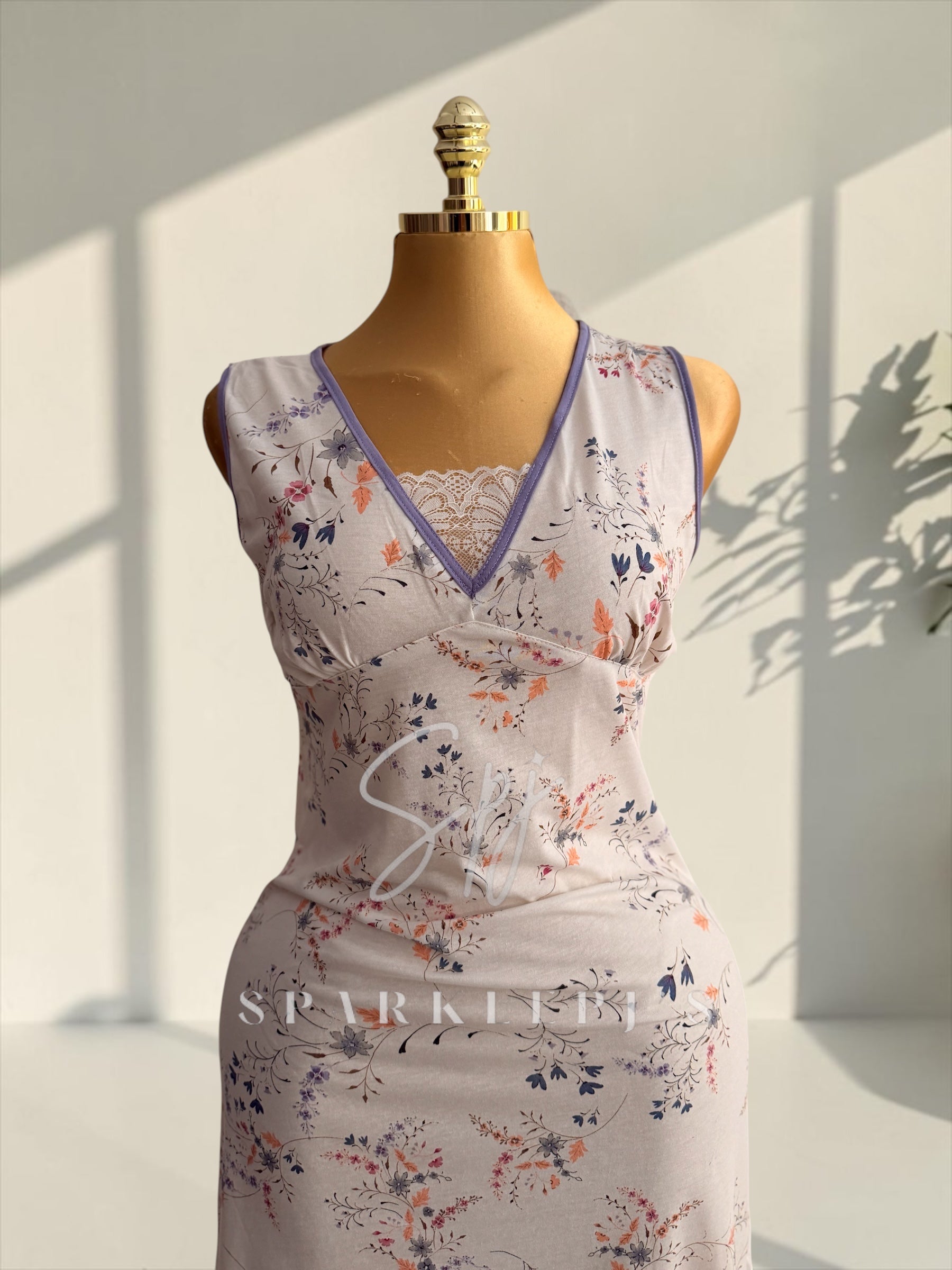 Soft Blossom Sleep Dress