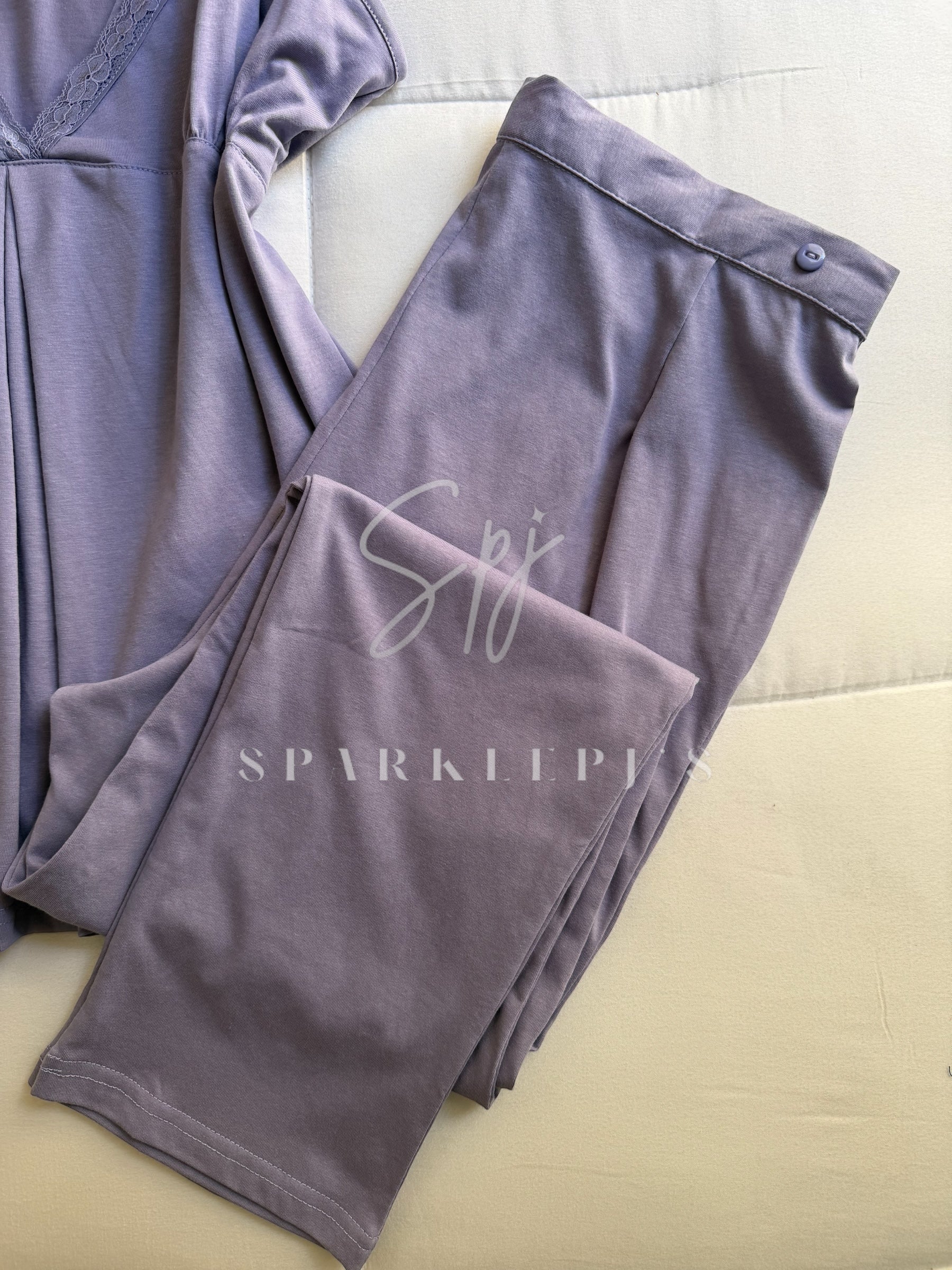 Maternity Nursing 3-Piece Pajama Set