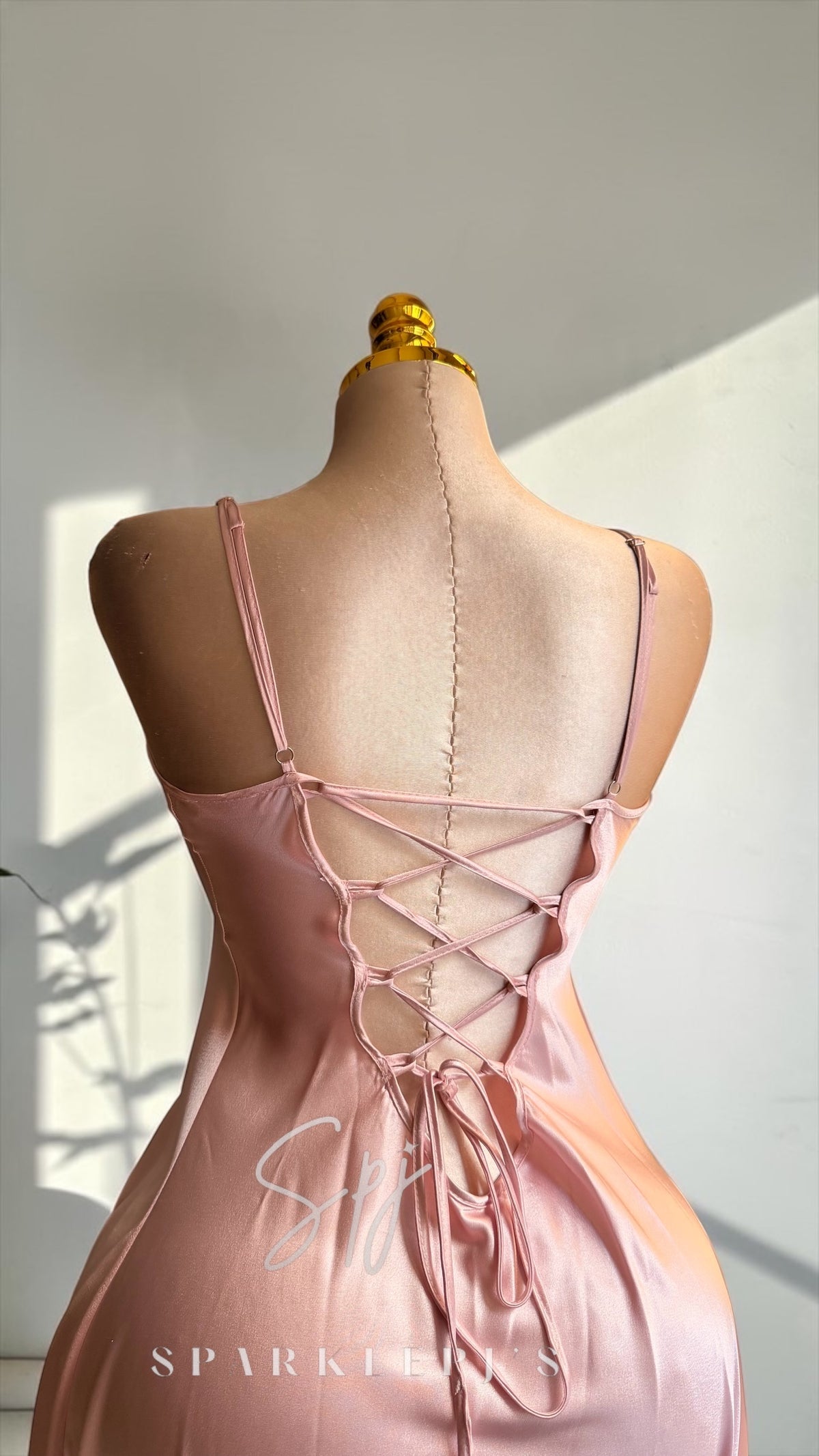 Satin Open Back Nightwear