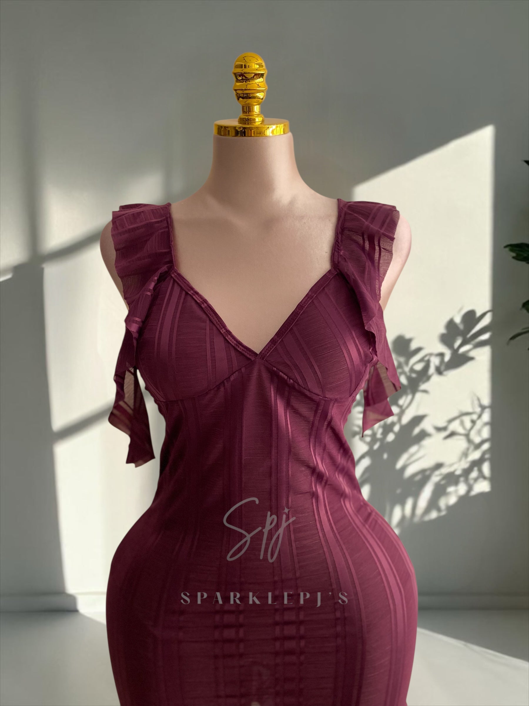 Dreamy Ruffle Slip dress