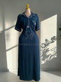 Classic Button Long Nightdress