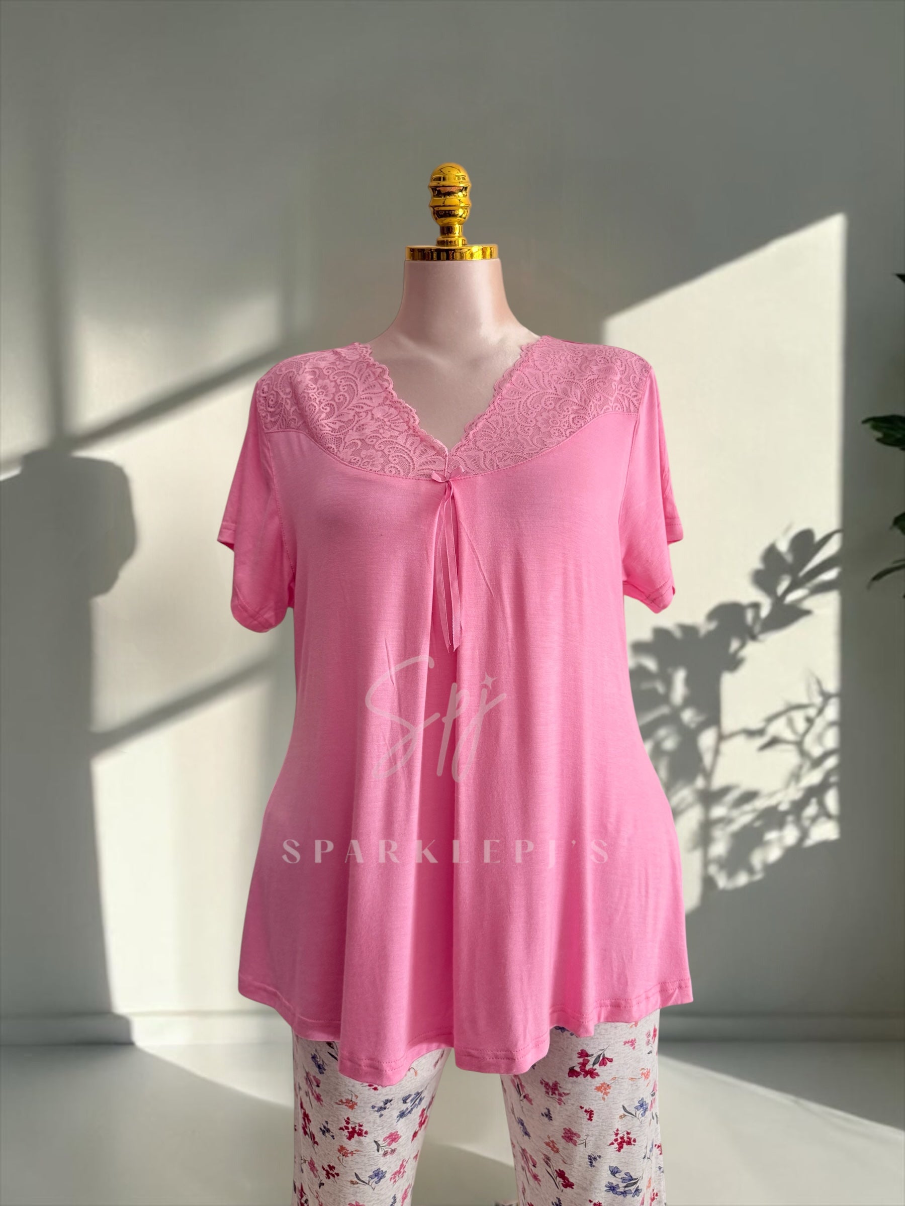 Sweet Blossom Maternity Pantacour Set
