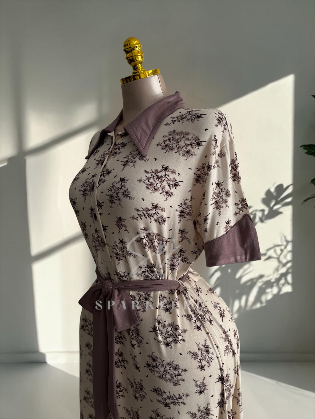 Soft Bloom Short Night Dress