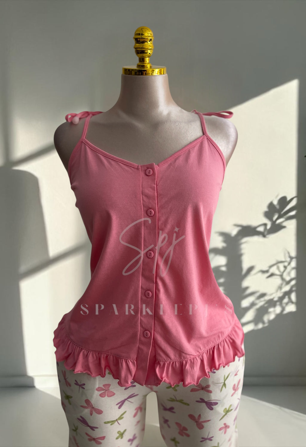Soft Button Pentacour Pajama Set