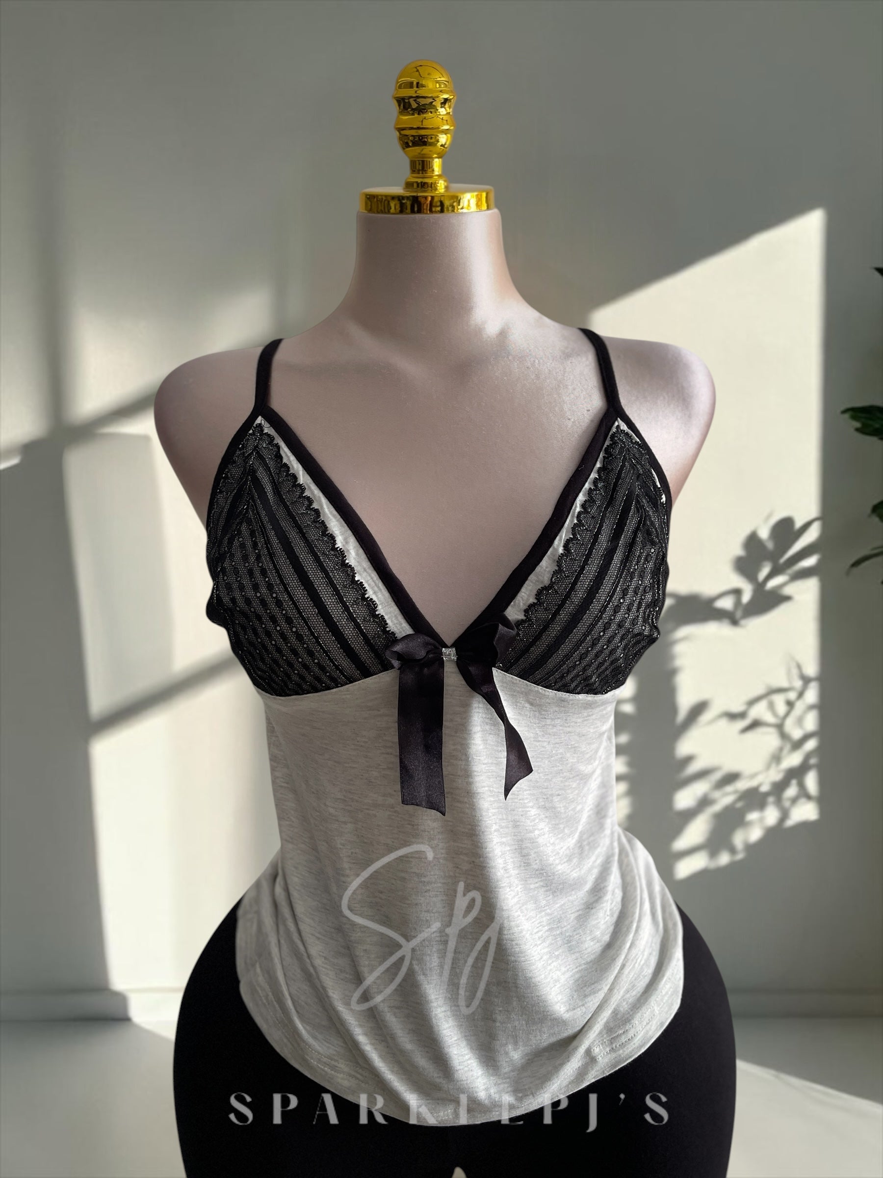 Soft Ribbon Short Set