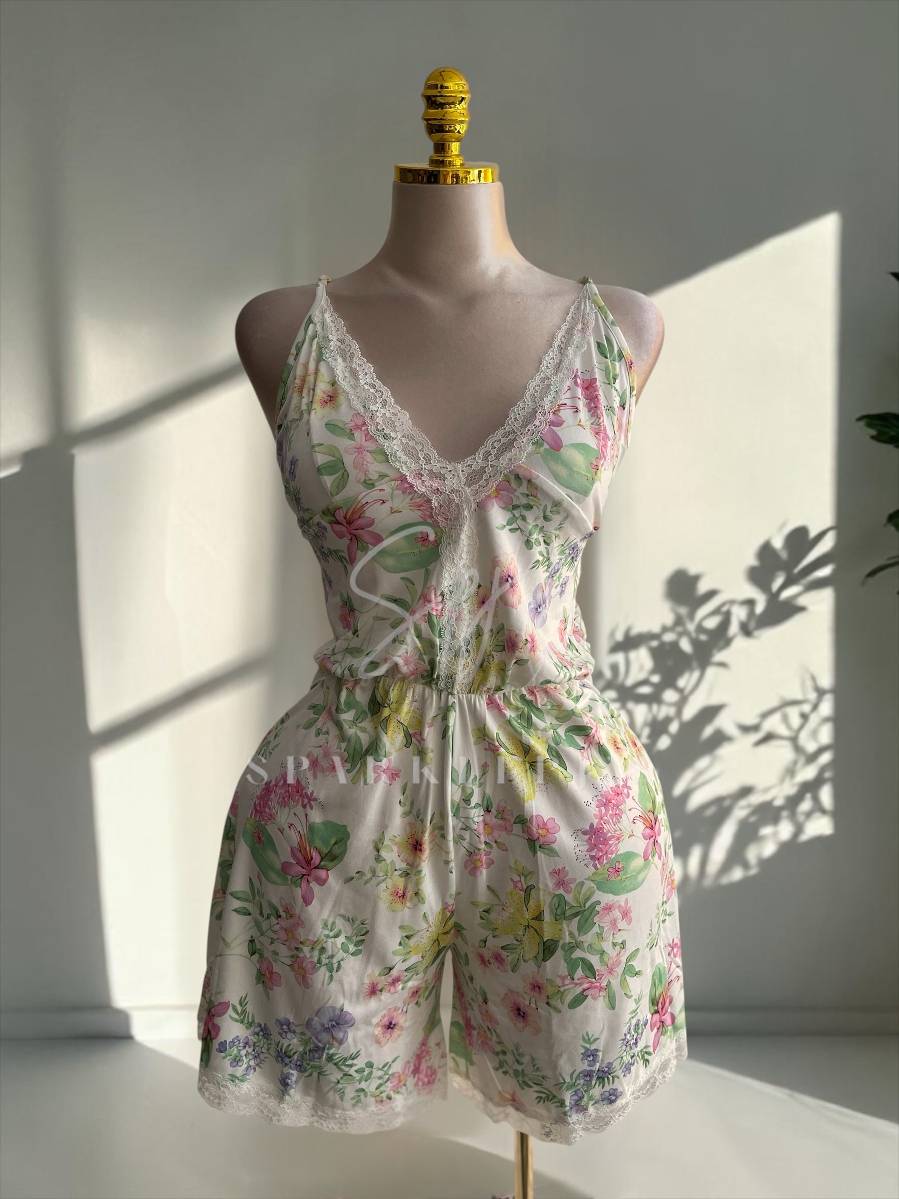 Floral Dream Short Jumpsuit