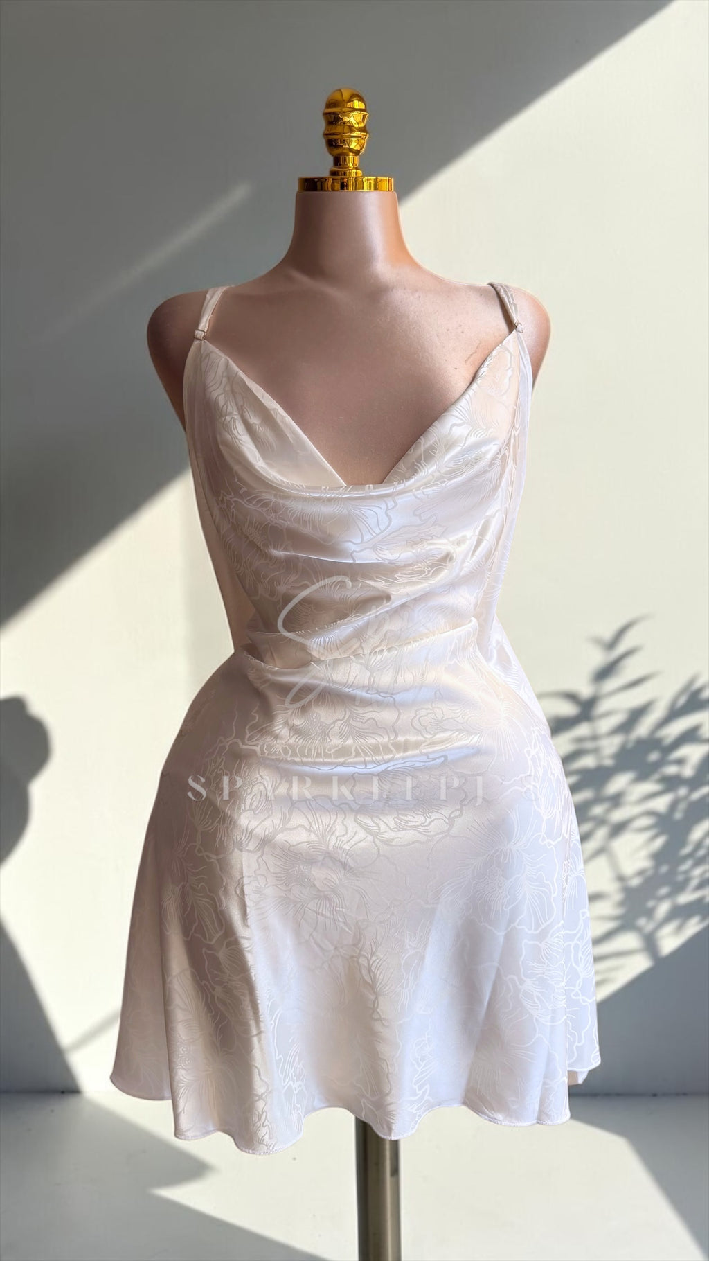 Flora Satin & Chiffon Set