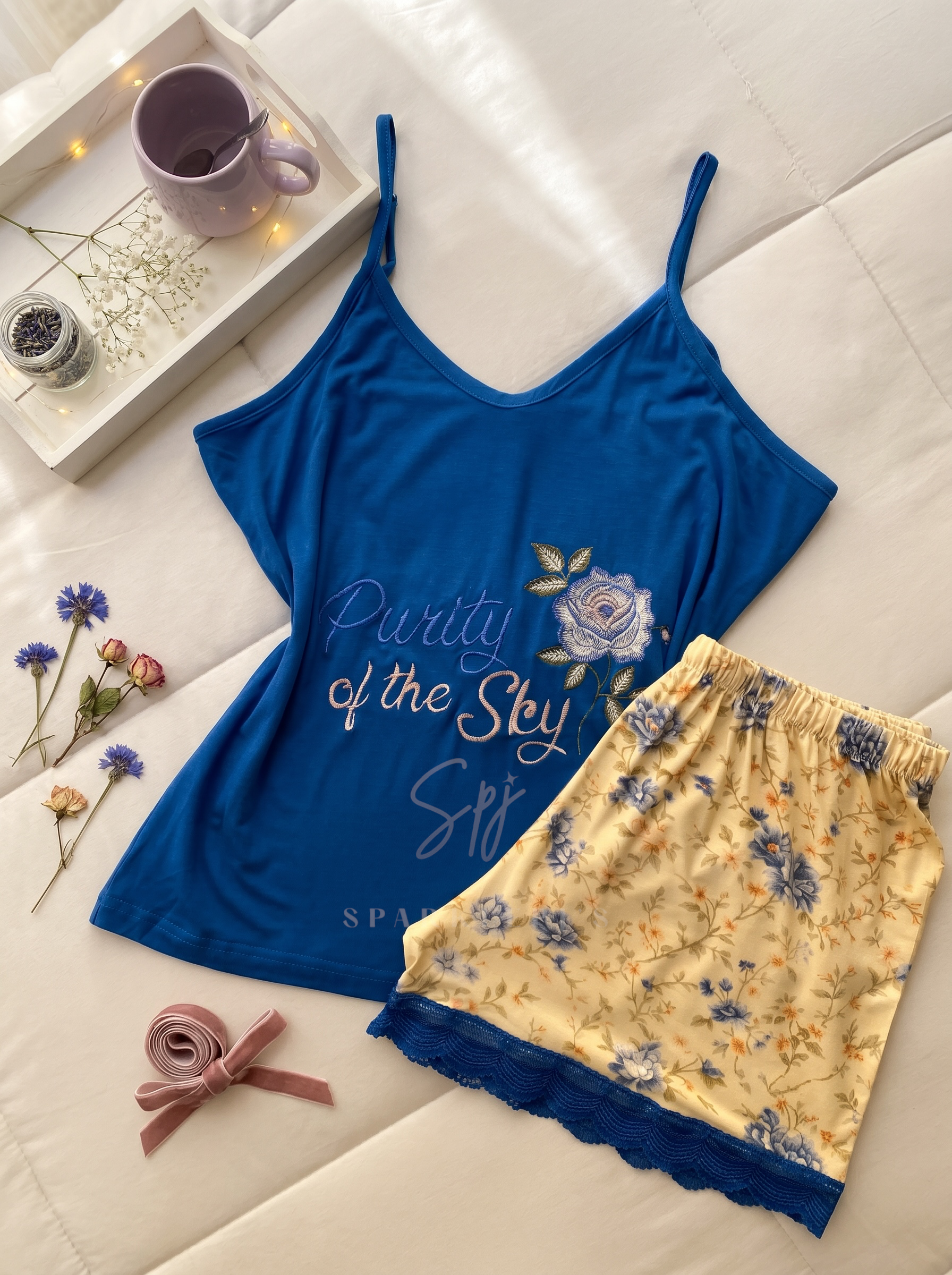 Pretty Sky Short Set