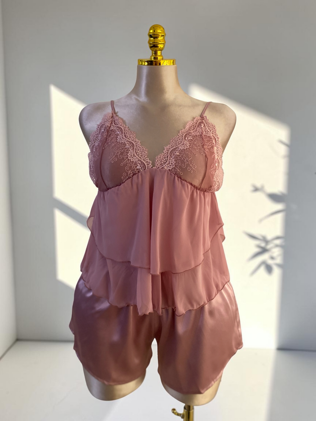 Amour Lace Pajama Set