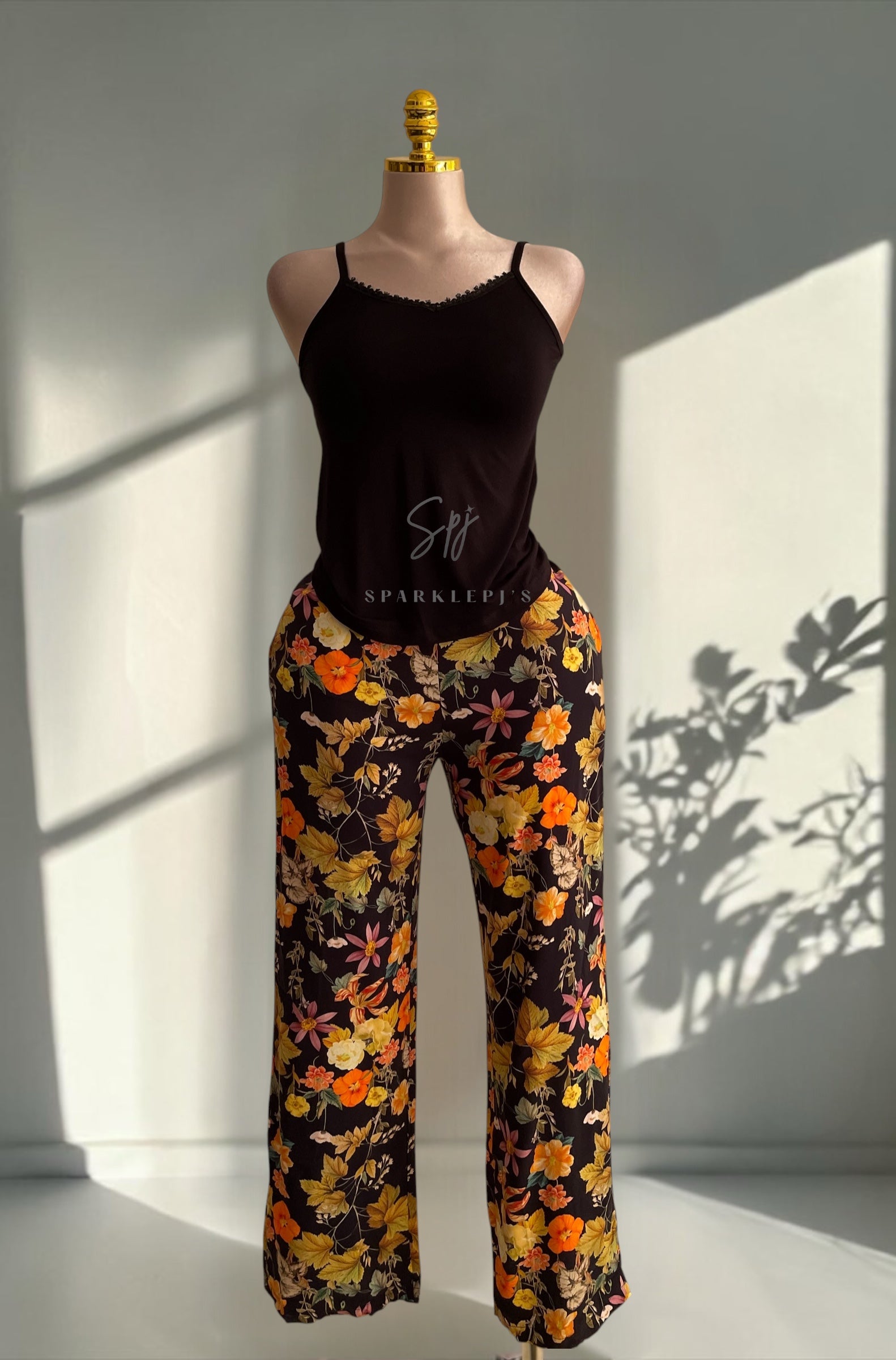 Midnight Floral 3-Piece Lounge Set
