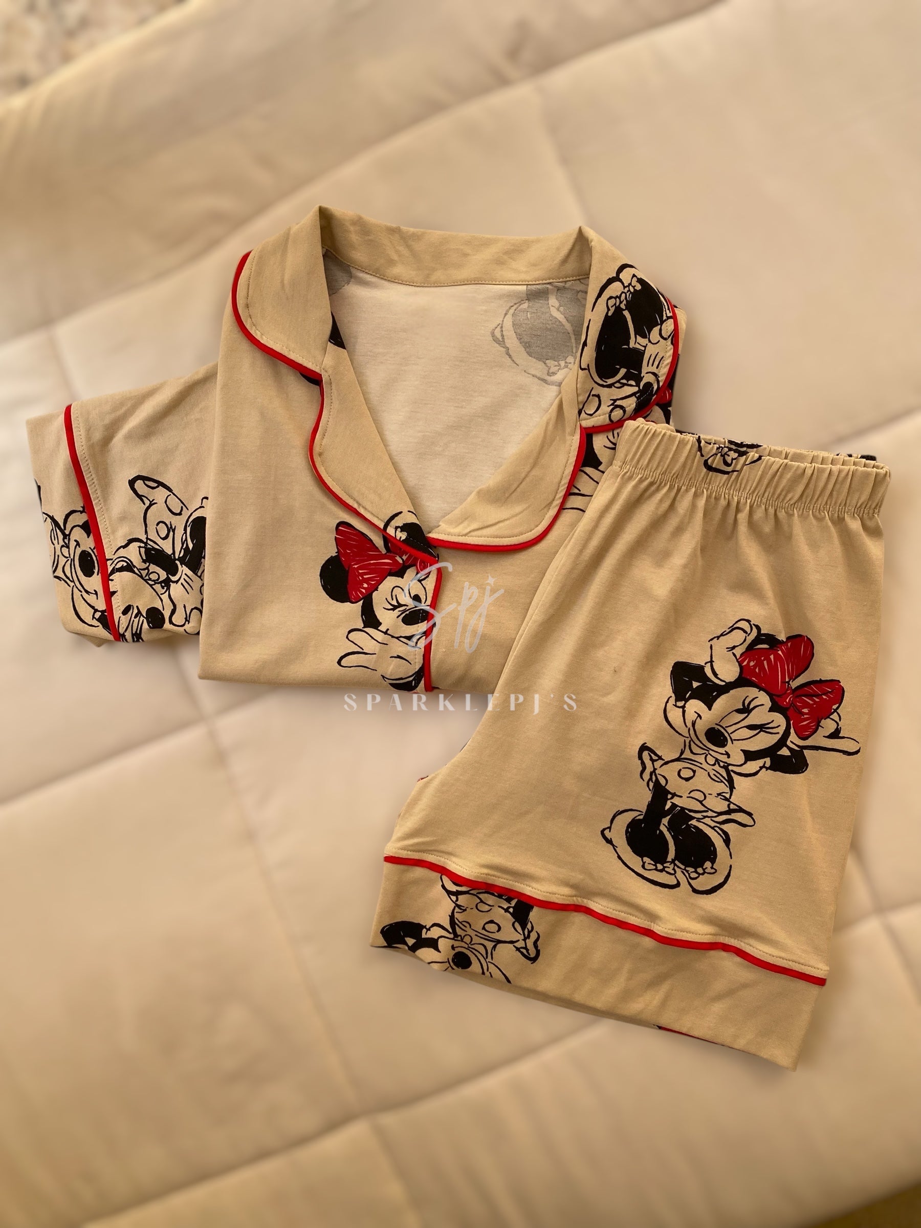 Minnie Dreams Pajama Short Set
